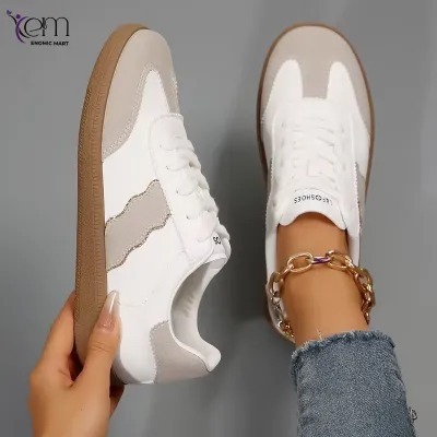 New Arrivals Breathable Lace up Sneakers Sneakers for thumbnail 2