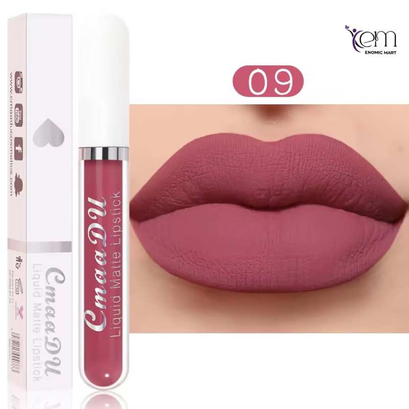 CmaaDu 18 Colors Lips Makeup Lipstick Lip Gloss thumbnail 9