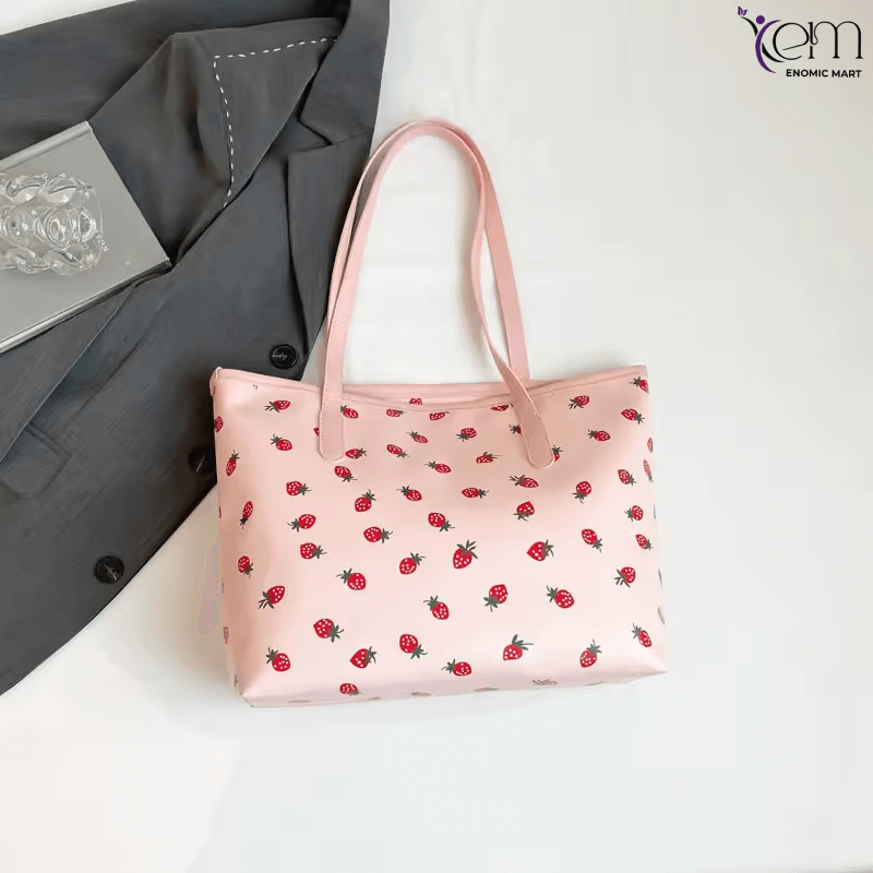 Tote Bag Women's Large Capacity Portable Shoulder Bag thumbnail 3
