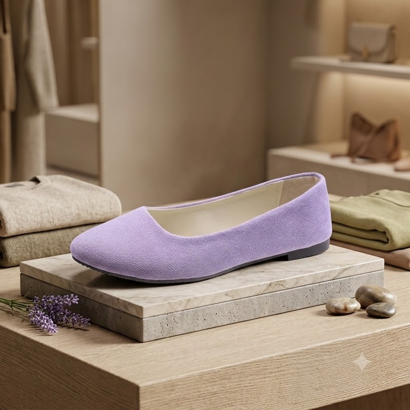 Women's Pointed Toe Ballet Flats thumbnail 7