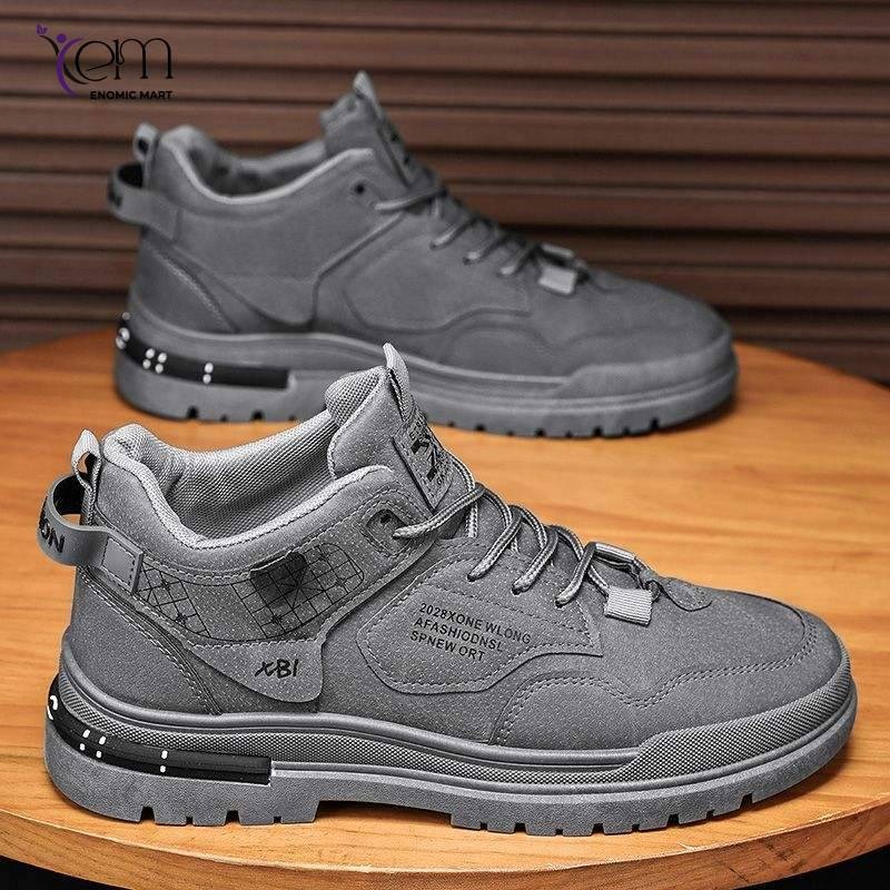 Fashion Men's High-Top Casual Shoes thumbnail 2