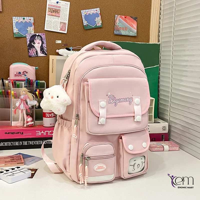 New Custom Logo Waterproof School Backpack thumbnail 3