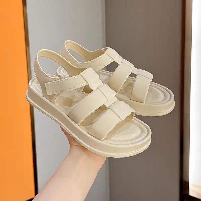 High Quality Women Sandals Flat Feature PVC thumbnail 2