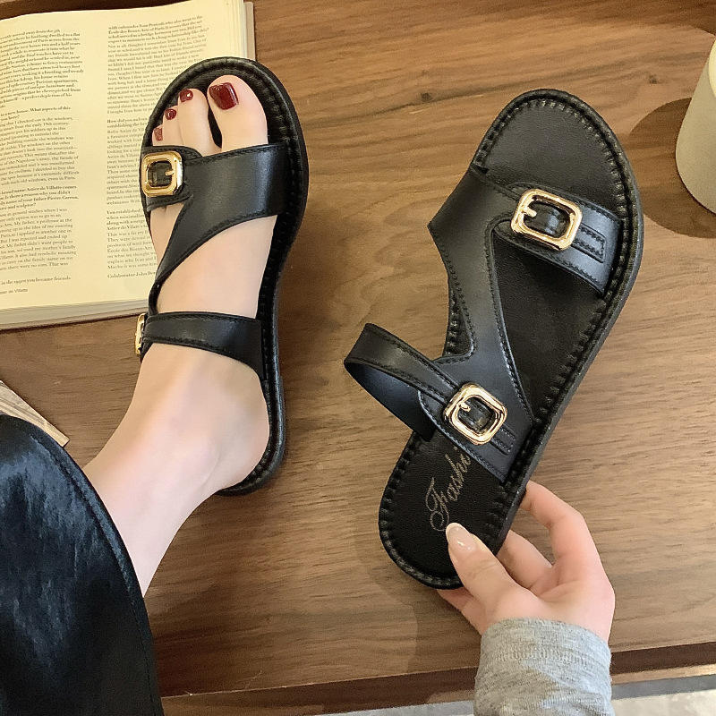 Customized Niche High-Bottom Flats Slippers thumbnail 2