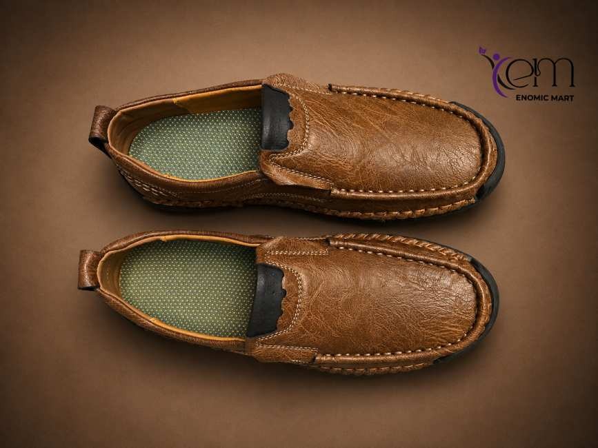 Wholesale Leather Casual Men Loafer Boat Shoes thumbnail 4