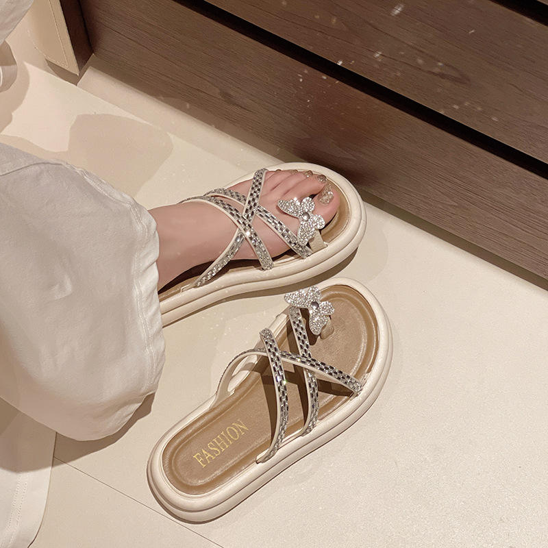 Women's French Flat Sandals