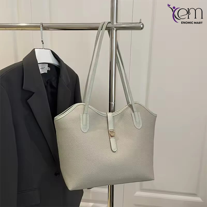 New Arrival Cheap Lady's Tote Bags Large Capacity PU Leather thumbnail 3