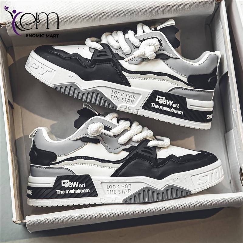 Men's Casual Flat Shoes With Height Increasing thumbnail 2