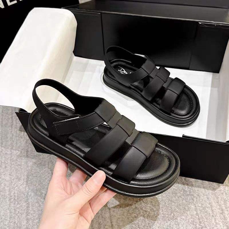 High Quality Women Sandals Flat Feature PVC