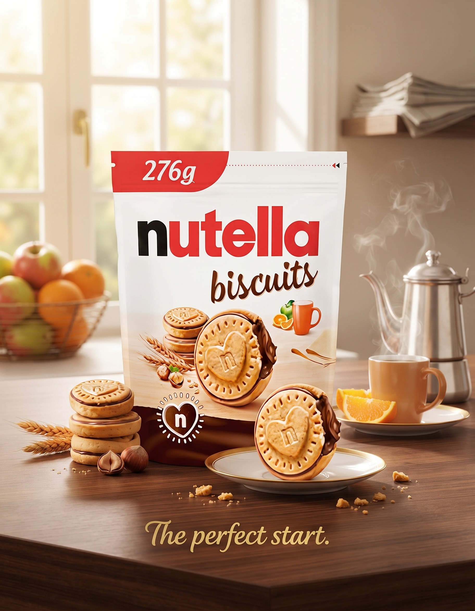 Nutella Biscuits Pouch, 276g (UK) | The Flavor Lab