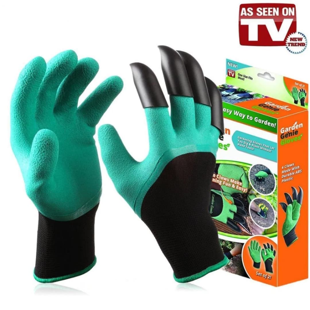 Gardening Gloves with Claws, Puncture Resistant, Waterproof Safe Garden Gloves for Digging, Pruning & Planting | Gardening Tools 1 Pairs thumbnail 3