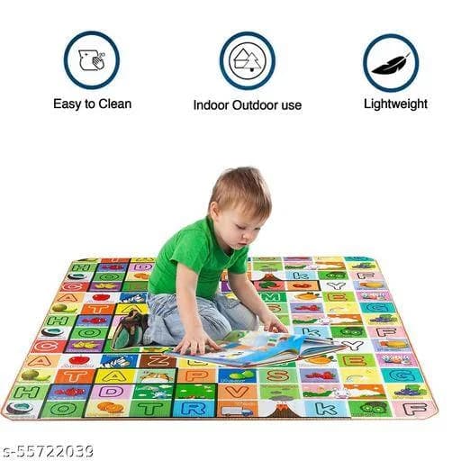 Baby Alphabet Play Mat – Double Sided Waterproof Learning Floor Mat (5ft x 3ft) thumbnail 2