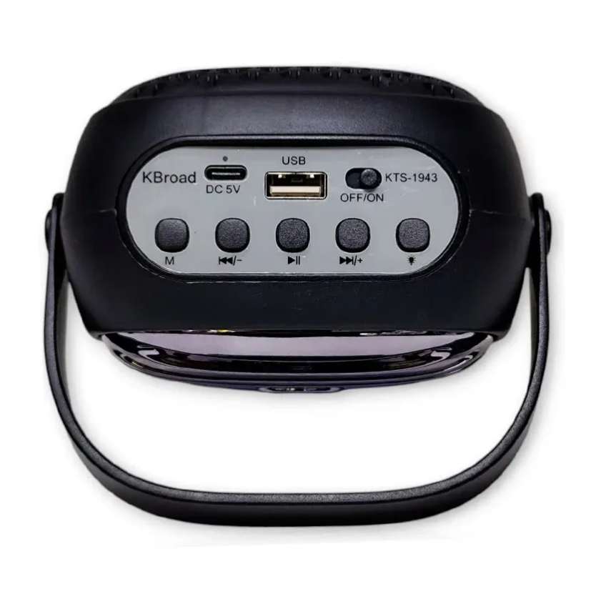 KBroad KTS-1943 Karaoke Speaker with Microphone, Kts 1943 Wireless Speaker With Mic thumbnail 5