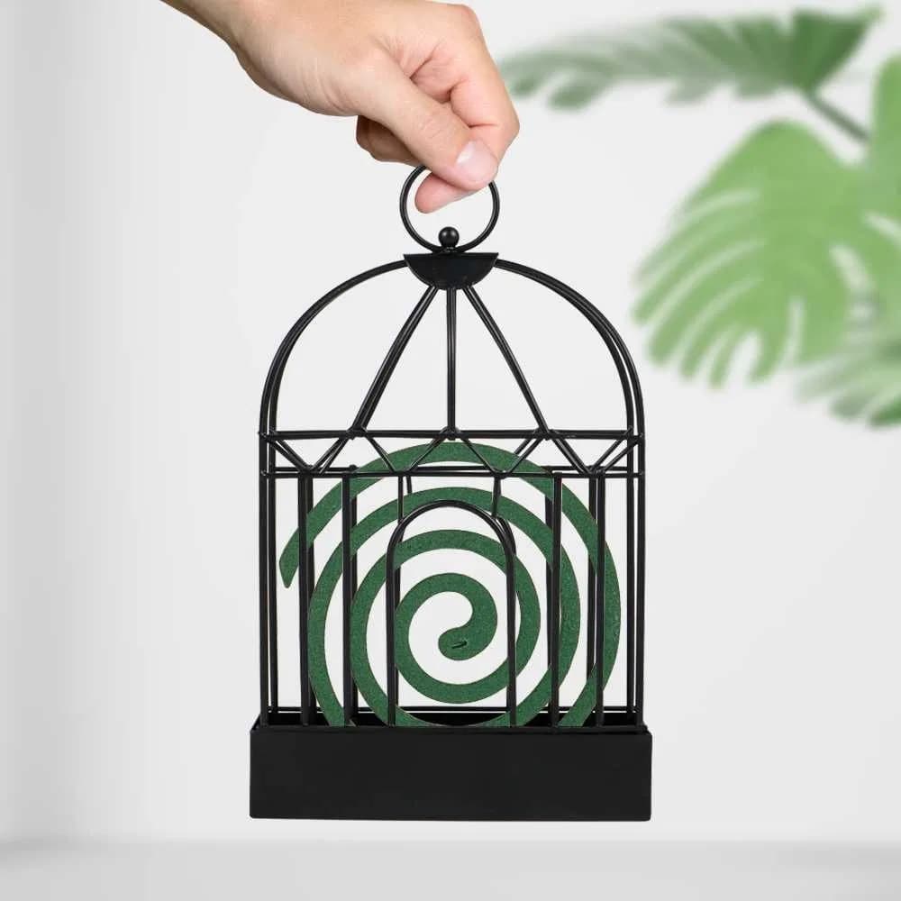 Mosquito Coil Stand – Decorative Mosquito Coil Holder thumbnail 2