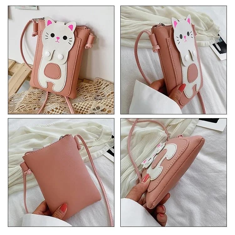 Mobile Sling Bag, Crossbody Mobile Phone Bag, Ladies Phone Pouch Bag, Mobile Phone Shoulder Bag thumbnail 6