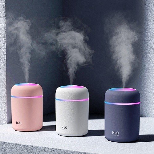 Portable 300ml Electric Air Humidifier, Portable Mist Sprayer USB Electric Air Humidifier thumbnail 4