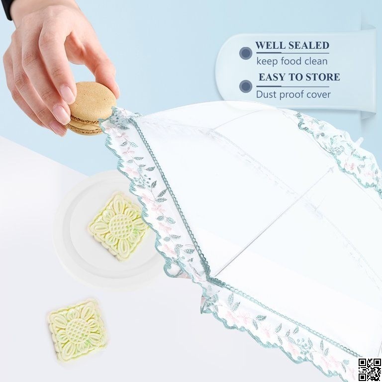 Umbrella Food Cover – Mesh Table Food Cover for Kitchen & Outdoor thumbnail 3