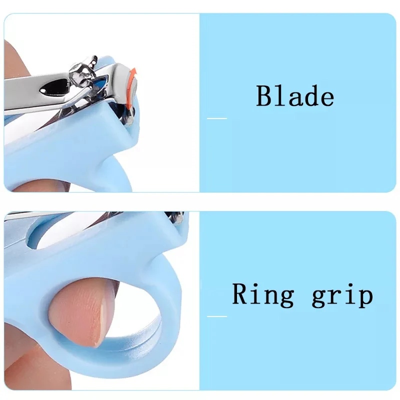 Baby Nail Cutter & Safety Nail Clipper for Newborn – Stainless Steel Baby Nail Scissors Infant Care Tool thumbnail 3