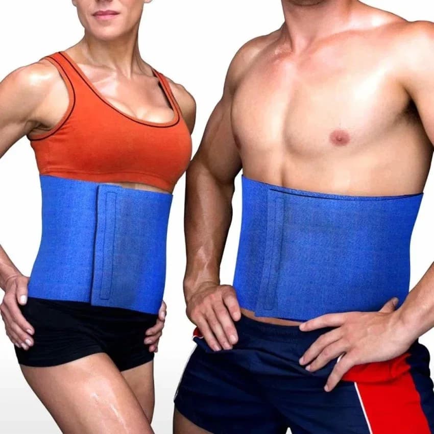 Slimming Shaper Belt - Waist Trimmer Belt, Body Shaper Training Belt, Waist Belly Belt thumbnail 2