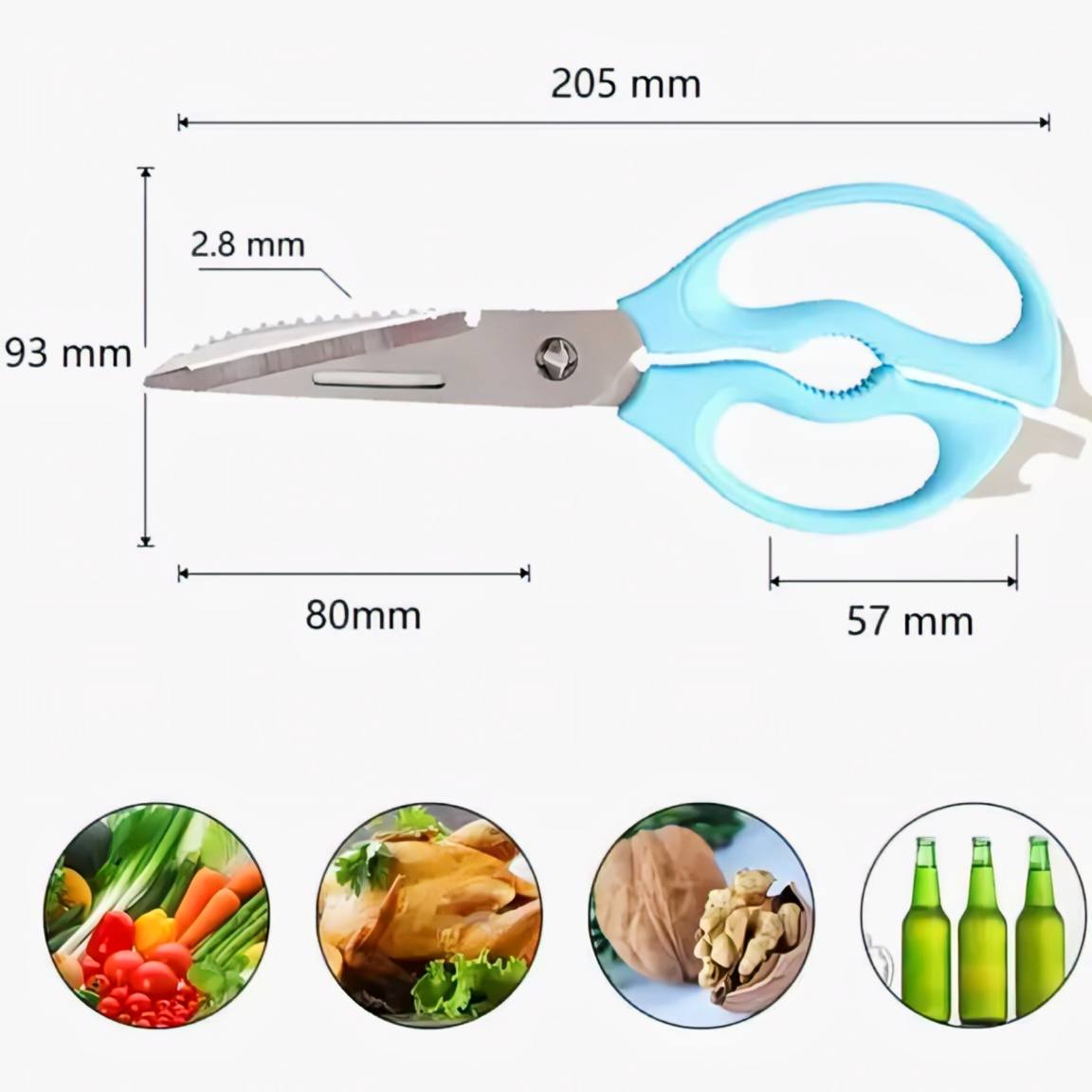 Multifunctional Kitchen Scissor – Heavy Duty Multi-Purpose Cutter thumbnail 2