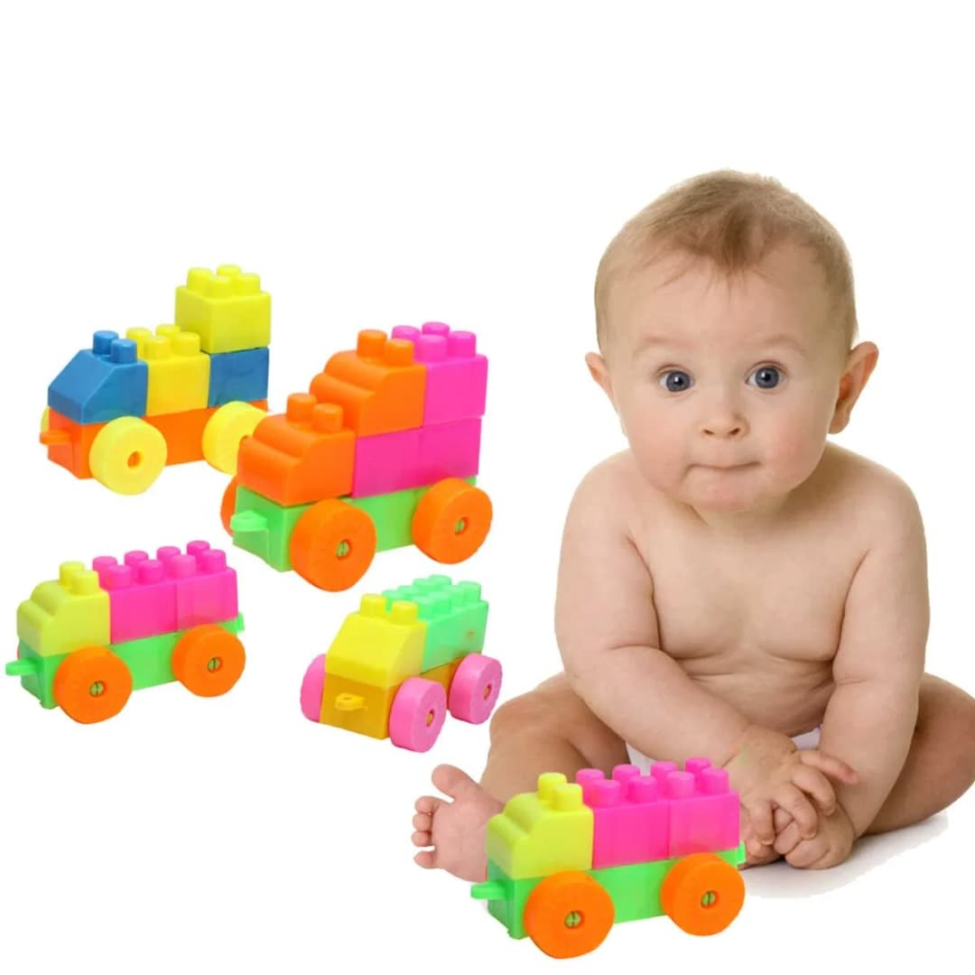Play and Learn Building Blocks Set For Kids, Educational Classic Blocks (Play and Learn Set) thumbnail 4