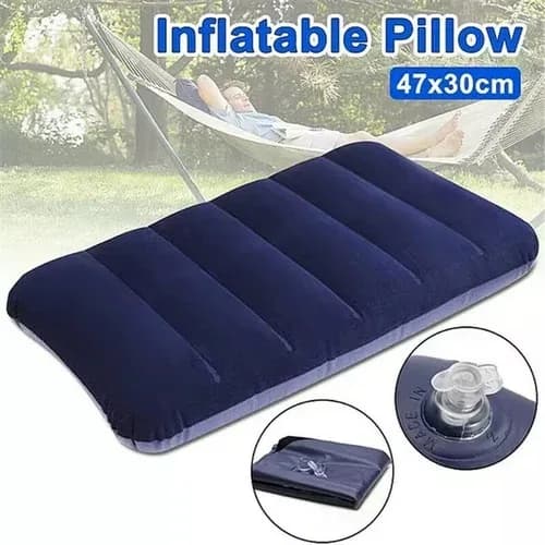 Intex Air Pillow, Soft Comfortable Air Inflatable Travel Pillow, Air Cushion Sleeping Bag thumbnail 2
