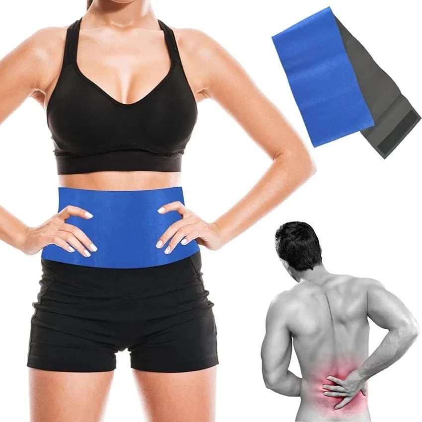 Slimming Shaper Belt - Waist Trimmer Belt, Body Shaper Training Belt, Waist Belly Belt thumbnail 4
