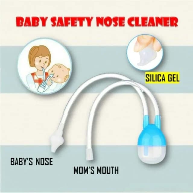 Baby Nose Cleaner Nasal Aspirator for Newborn – Reusable Safe Nose Sucker Tool for Infant Nasal Suction thumbnail 4