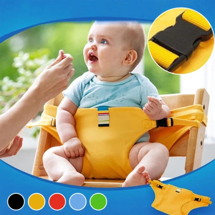 Baby Chair Wrap Safety Seat Belt for Dining Chair | Adjustable Baby Safety Harness 4–36 Months | Best Baby Shop in Bangladesh thumbnail 3