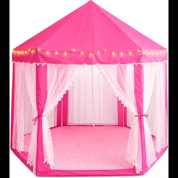 Diamond Castle Tent House with 50 Balls – Princess Castle Play House thumbnail 3