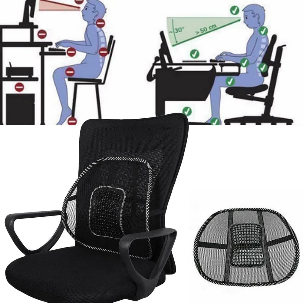 Seat Right Chair Back Support, Lumbar Back Support Cushion for Office Chair, Car Seat thumbnail 5