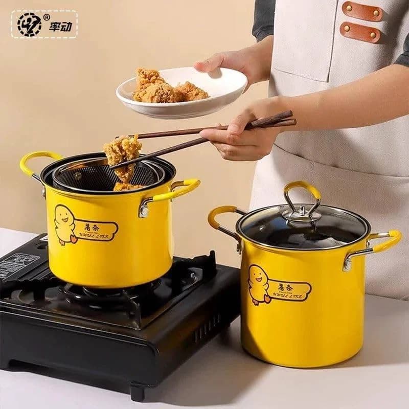 2L Stainless Steel Deep Fryer Pot 🍟🍗✨ thumbnail 3