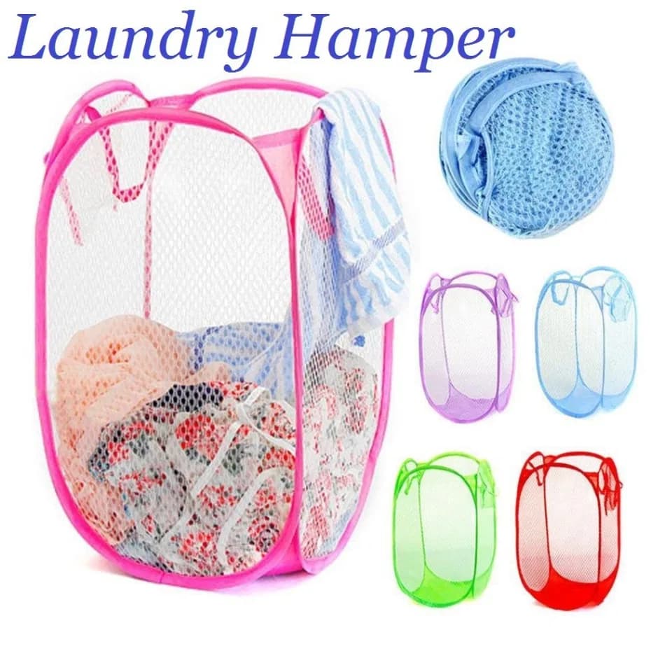 Foldable Laundry Basket, Pop Up Dirty Clothes Storage Bag Washing Laundry Basket Bag Bin, Washing Bag thumbnail 2