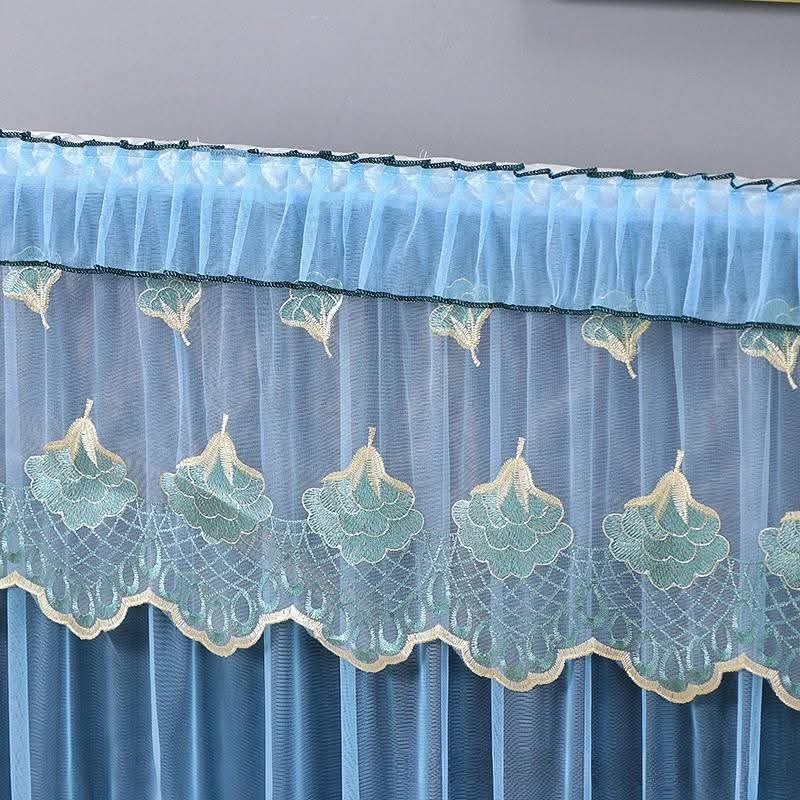 32 Inch Dustproof TV Cover – Lace Fabric Smart TV Protector thumbnail 4