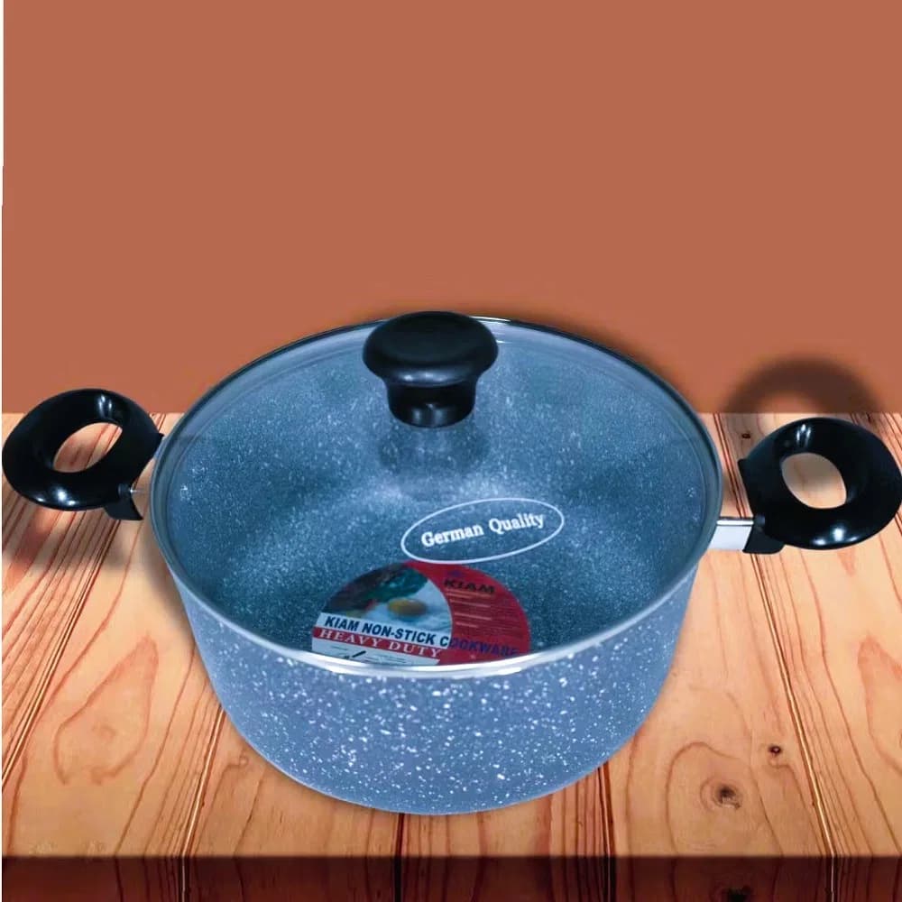 Kiam Non-Stick Cooking Pot with Glass Lid thumbnail 5
