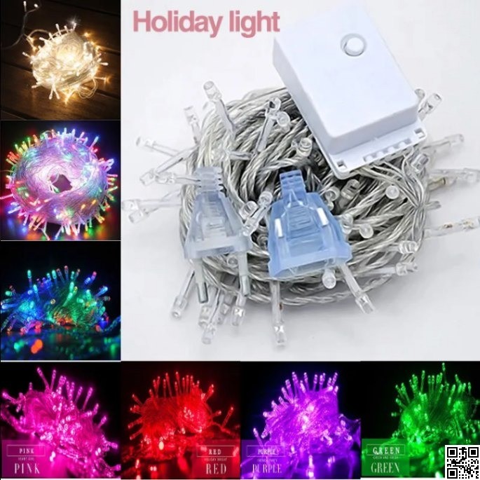 80 LED Color Changing Fairy Lights | Multi Color Decorative String Light (24ft) thumbnail 7