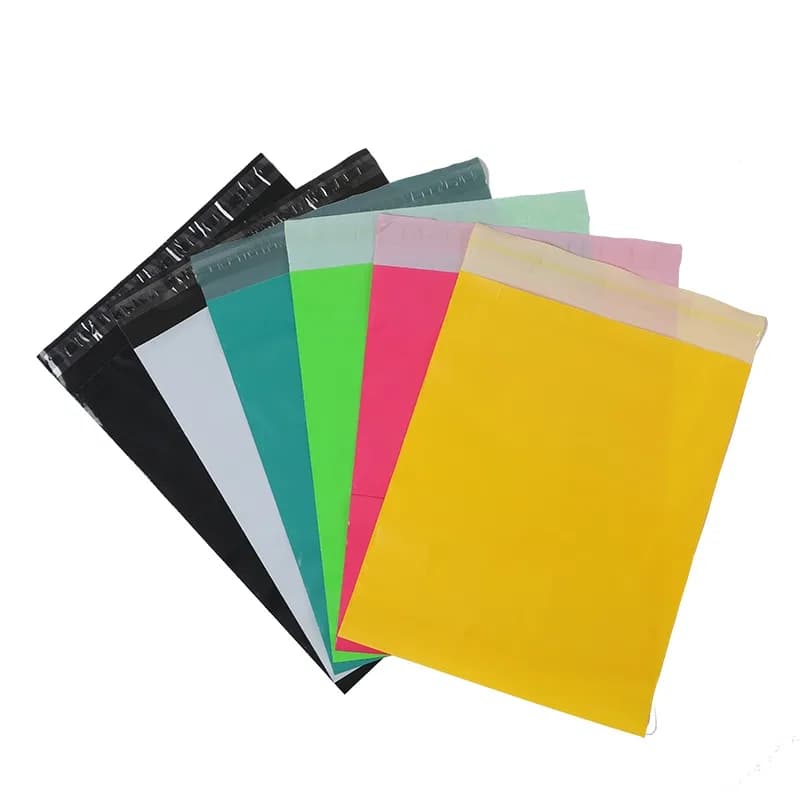 12 x 16 Inch Courier Poly Bags (100 Pcs) – Waterproof Self-Adhesive Parcel Packaging Envelopes thumbnail 2