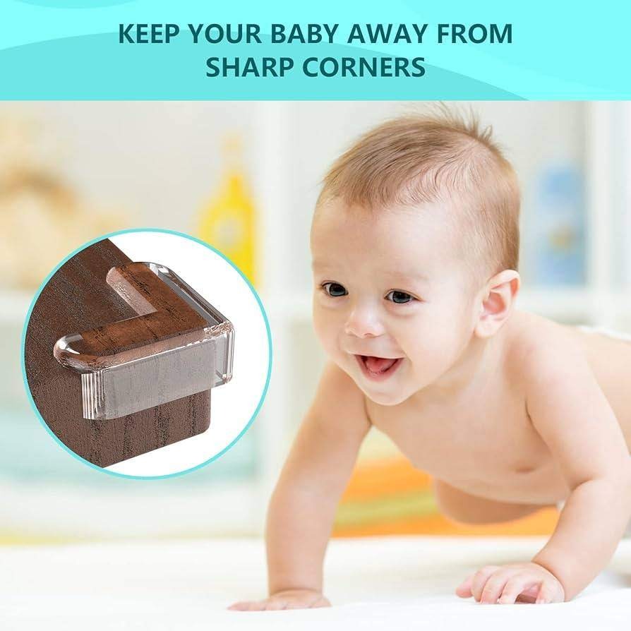 Baby Safety Table Corner Protector 4Pcs Set | PVC Edge & Corner Guard for Furniture thumbnail 3