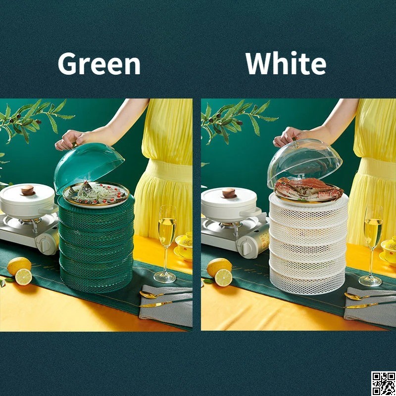 5 Layer Food Insulation Cover – Multifunctional Food Safety Cover for Hygienic Dining thumbnail 7