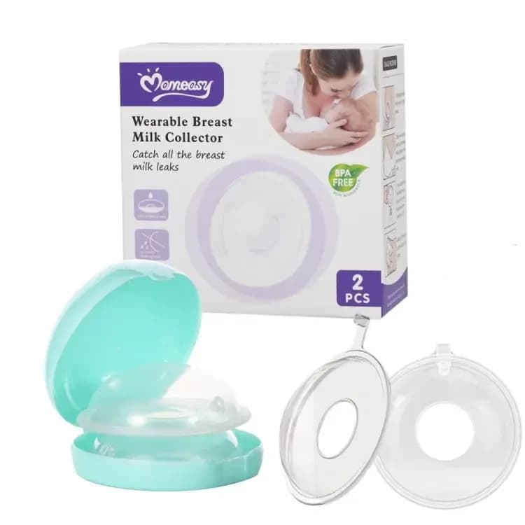 Breast Milk Collection Shells, Breast Shells Nursing Cups Milk Saver, BPA-Free Soft Milk thumbnail 2