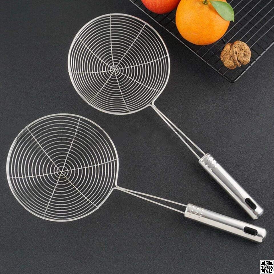 Frying Strainer – Large Oil Strainer & Deep Fry Strainer for Kitchen thumbnail 5