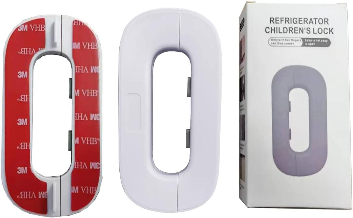 Multi-functional Refrigerator Door Lock - Child Safety & Security Protector, Fridge Door Lock thumbnail 6