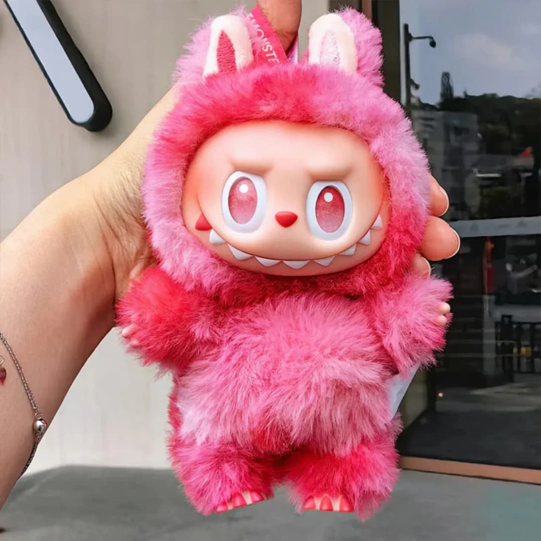 Labubu Dolls Toy Key Chain, Labubo Pulse Monster Doll, Labubu Doll Blind Box v3