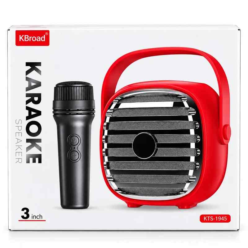 KBroad KTS-1943 Karaoke Speaker with Microphone, Kts 1943 Wireless Speaker With Mic thumbnail 3