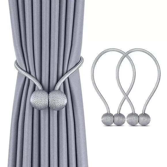 Magnetic Curtain Buckle, Modern Curtain Holder, Multicolor Decoration, Living Room Accessories - 1 Pair thumbnail 5