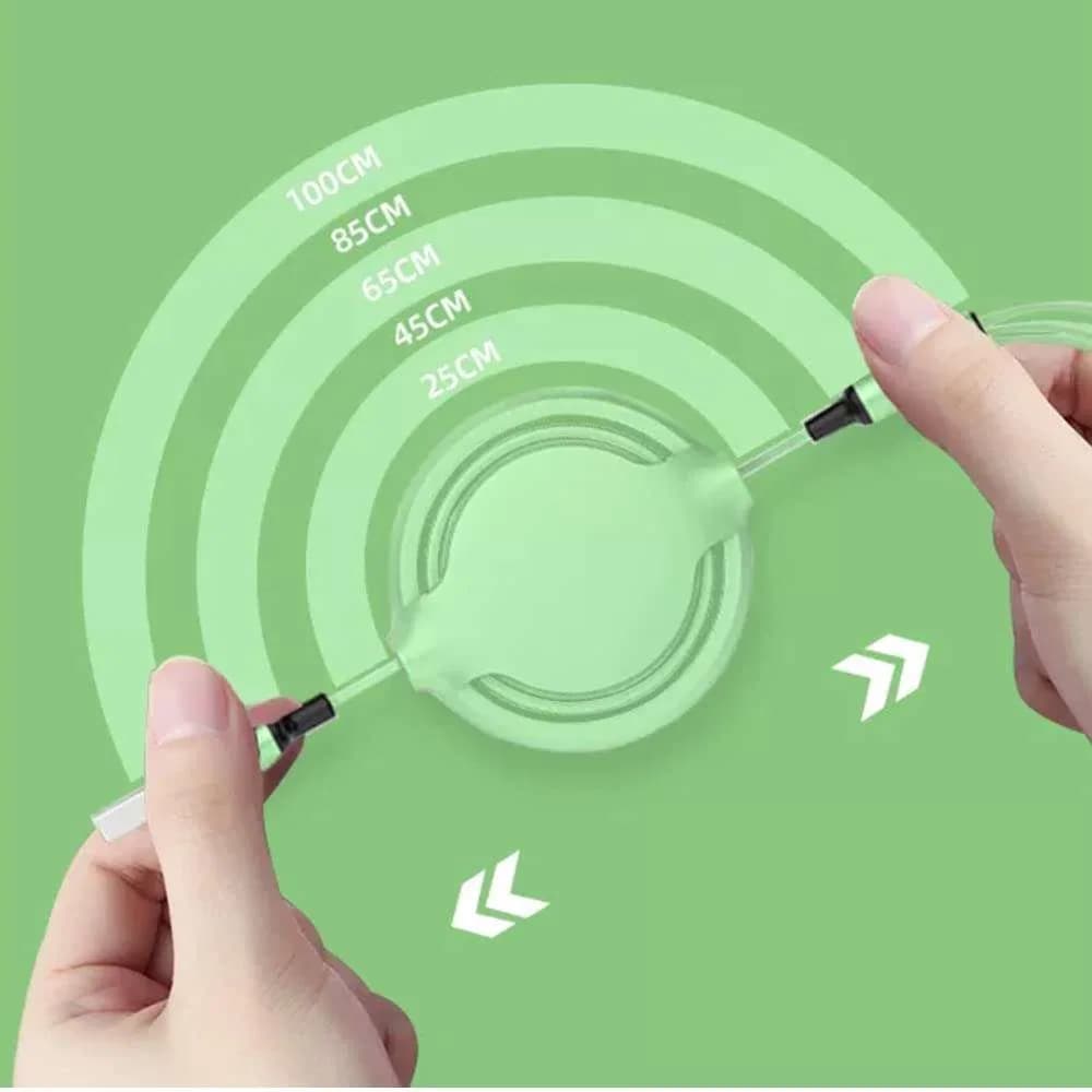 3-in-1 Retractable Multi Fast Charging Cord – Portable USB Cable for Type-C, Lightning & Micro USB thumbnail 6