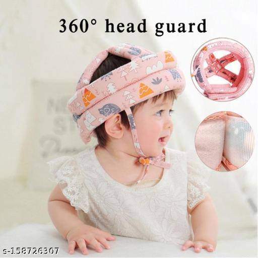 Kids Safety Head Protector Helmet | Baby Safety Helmet for Infant & Toddler | Breathable Adjustable Head Cushion Cap thumbnail 4