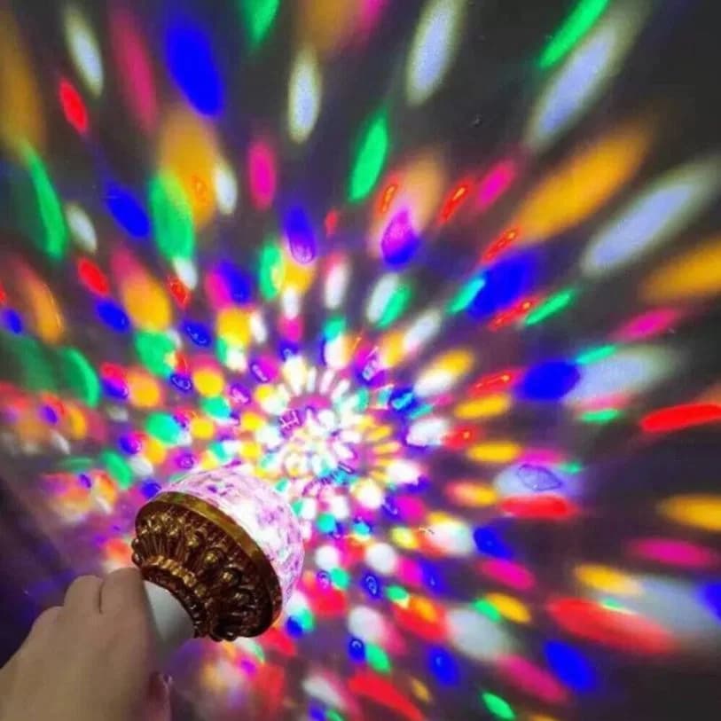 RGB LED Disco Lamp Party Magic Stage Light DJ Strobe Colorful Rotating thumbnail 6