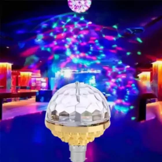 RGB LED Disco Lamp Party Magic Stage Light DJ Strobe Colorful Rotating thumbnail 7