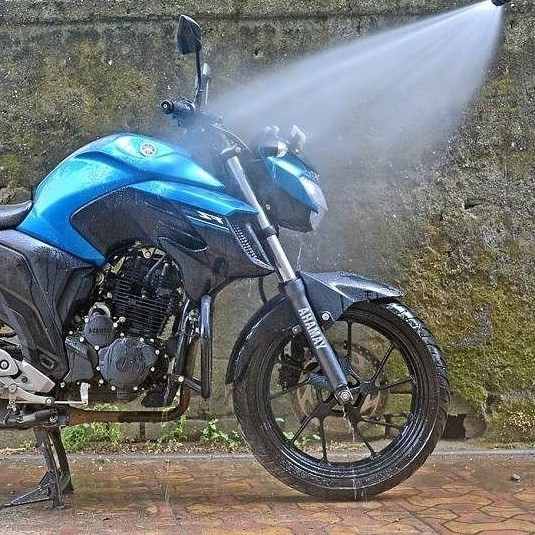 High-Pressure 12V 100W Portable Bike & Car Washer Combo Set – Multifunctional Water Pump with Spray Gun & Power Adapter thumbnail 2
